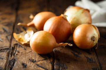 Org Yellow Onions (per pound) 1# = approximately 1 onion