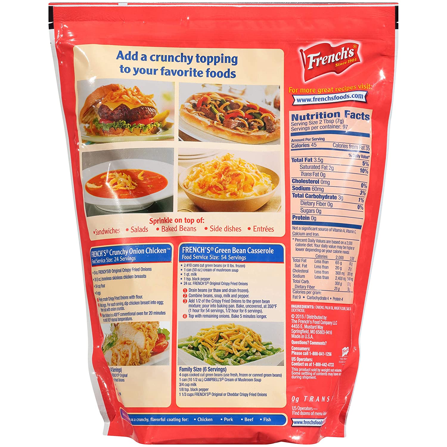 French's Crispy Fried Onions
