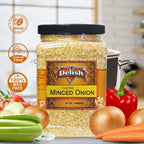 Gourmet  Dried Minced Onion 2.1 lbs Jumbo Container Jar