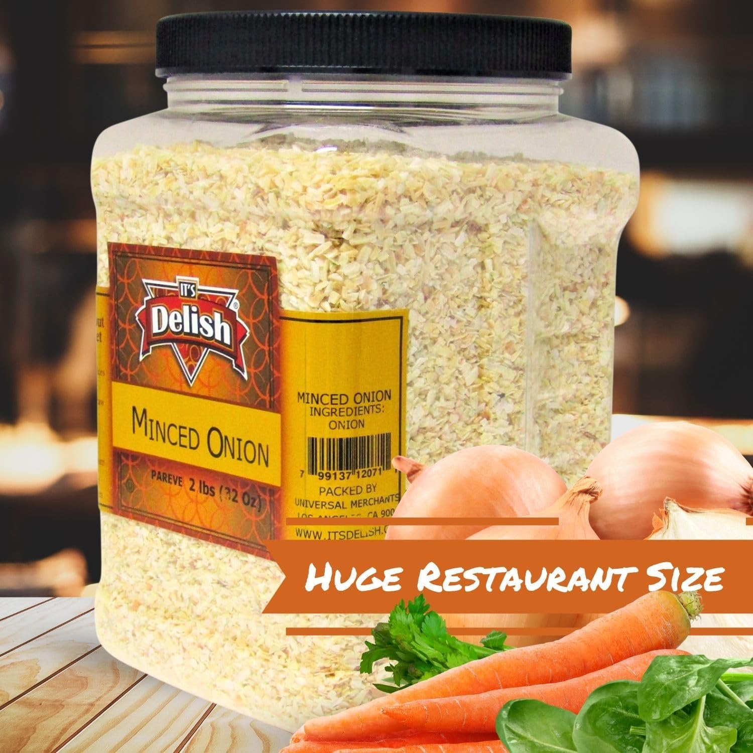 Minced Onion  2 lbs Jumbo Container Jar