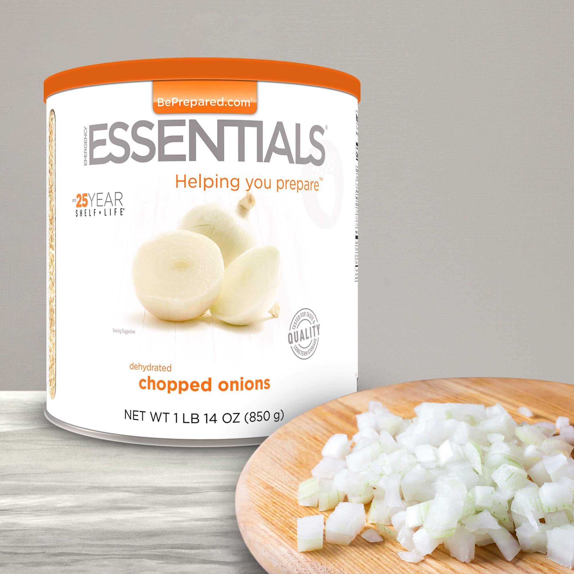 Emergency Essentials® Dehydrated Chopped Onions Large #10 Can