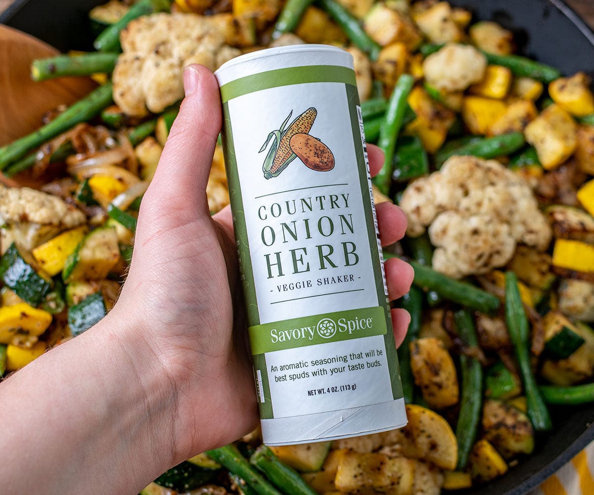Country Onion Herb Veggie Shaker